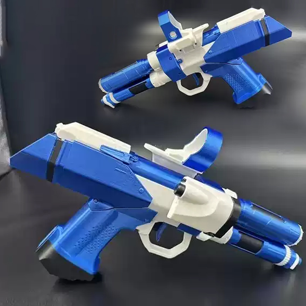 Cosplay Prop Blueprints - Пистолет Delta Action Feng Yi Blue