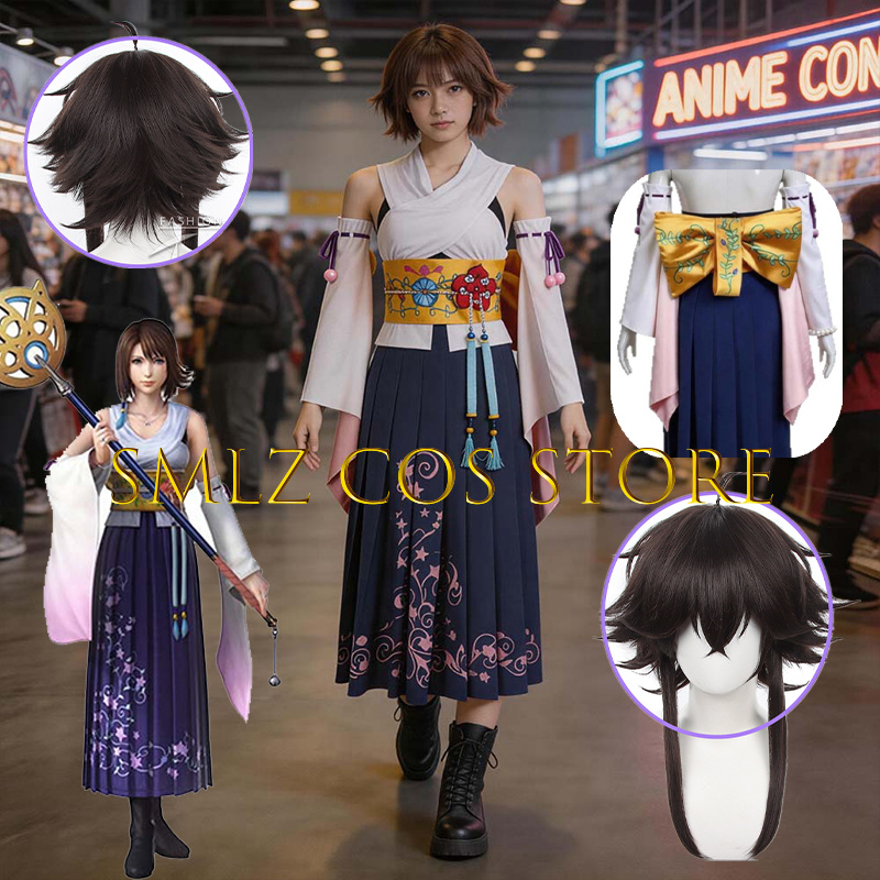 Prop De Cosplay - Костюм для косплея Yuna из FF10