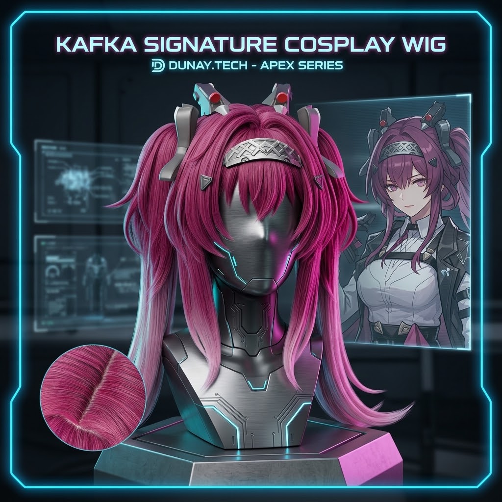 Cosplay Prop Designer - Парик для косплея Лупы, разноцветный головной