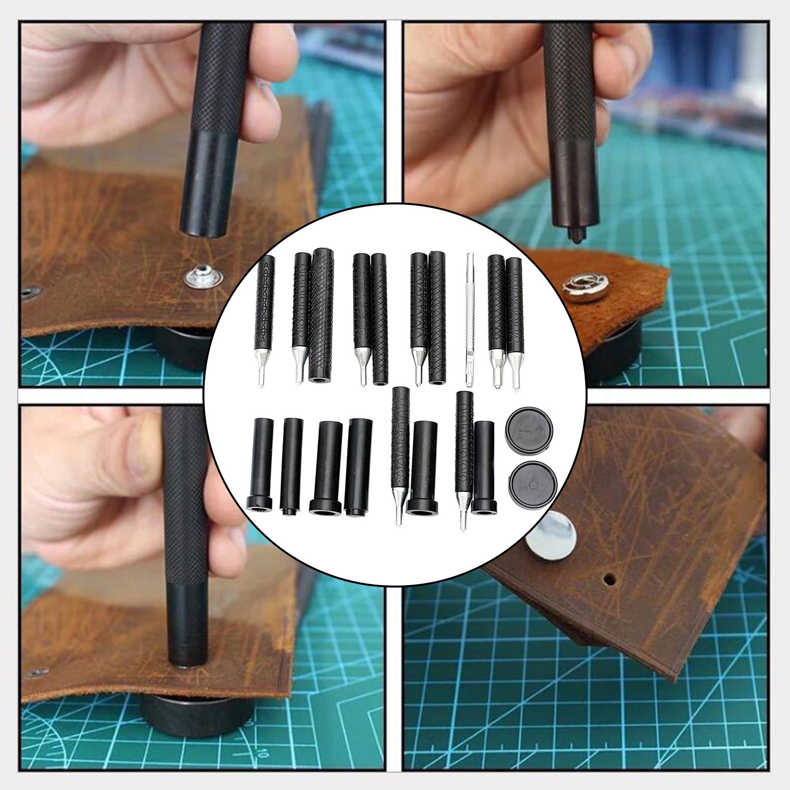 Snap Fastener Set - Кожаный инструмент Puch, сверхмощный комплект заклепок,