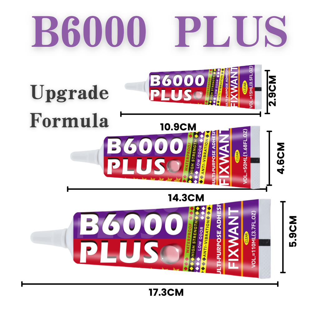 B6000 PLUS 15/50/110 мл прозра – обзор и цена Contact Cement Glue