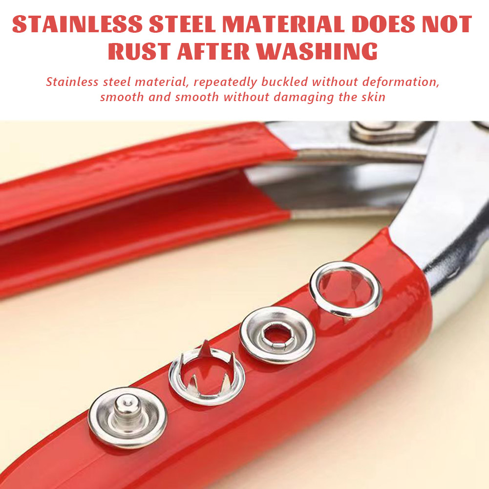 Набор из 50/100 штук: Цветные  – обзор и цена Snap Fastener Set