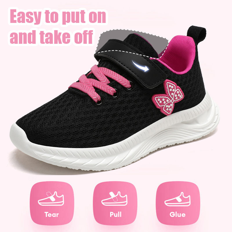 Спортивные кроссовки для девоч – обзор и цена Velcro Hook Loop