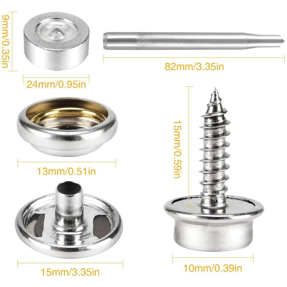 150 шт. Набор инструментов для – обзор и цена Snap Fastener Set