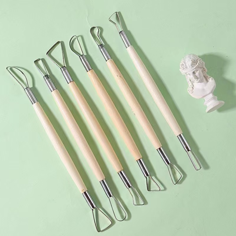6 шт., деревянная ручка, воско – обзор и цена Craft Knife Set